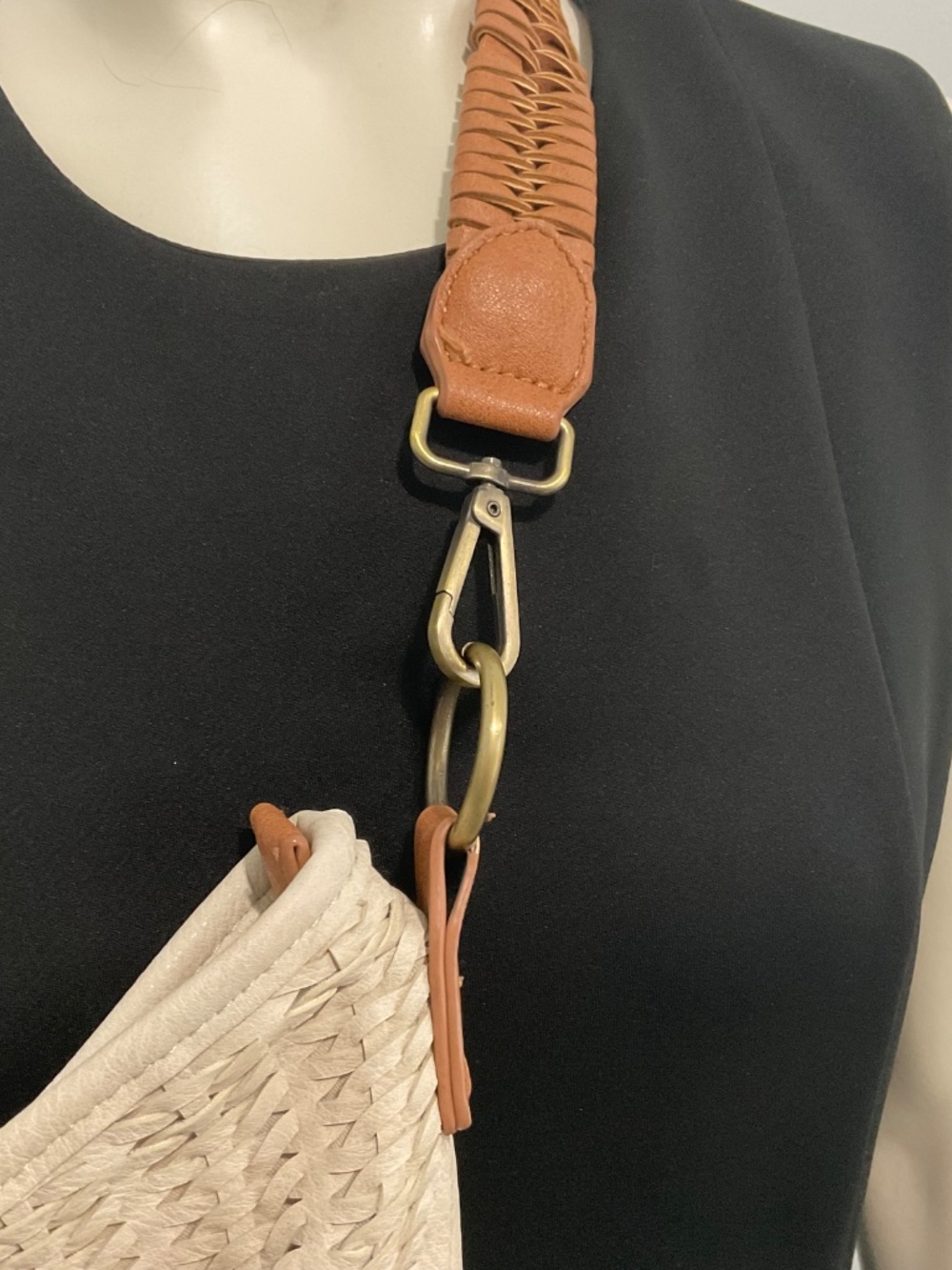 Large Antik Kraft purse,off white tote. - Picture 7 of 14